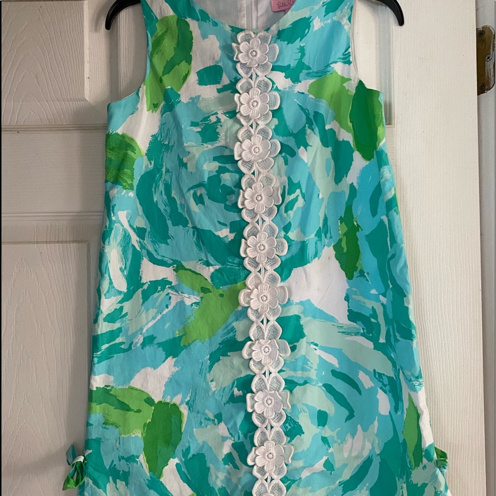 Green/Blue/Turquoise Lilly Pulitzer dress